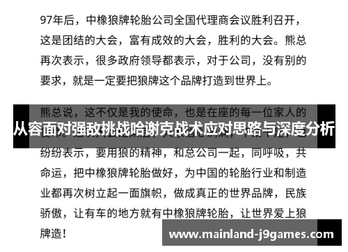 从容面对强敌挑战哈谢克战术应对思路与深度分析